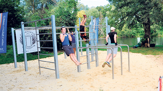 Cottbus: Fünf Inseln laden zum Bewegen ein