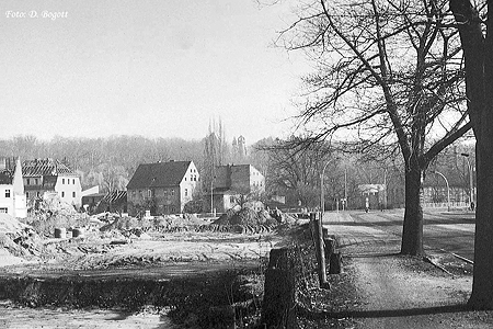 Spremberg: Einst Wohngegend, heute Kreisel