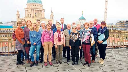 Senftenberger Besuch im Landtag