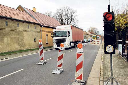 Noch eine Bauampel in Allmosen