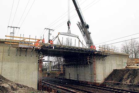 Senftenberg: Der Brückenschlag ist schon Geschichte