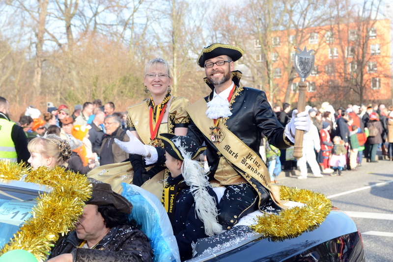 11 Prinzenpaar des Karnevalverbvandes Mark Brandenburg