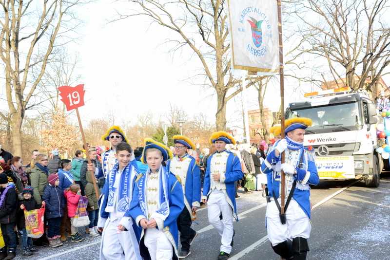 19 Karnevalclub Blau Weiß Sergen 0