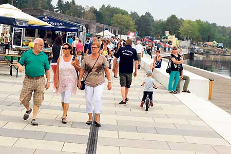 Senftenberger Hafenfest wird schon vorbereitet