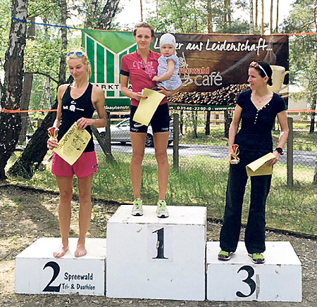 Sarah Heßlich gewinnt Spreewald-Duathlon