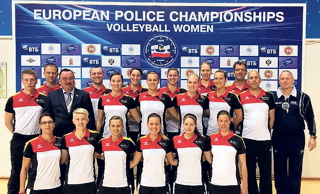 Lausitzerin ist beste Mittelblockerin der Polizei-Euromeisterschaft