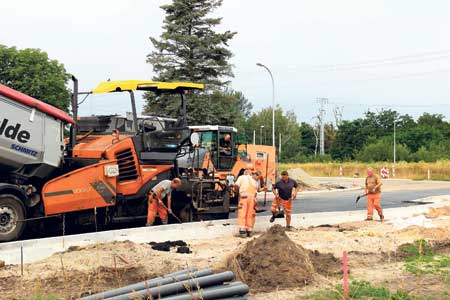 Arbeiten in Sedlitz gehen jetzt ins Finale