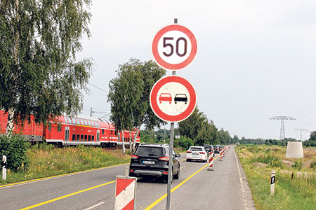 Sedlitz: Enge Bundesstraße nervt Autofahrer