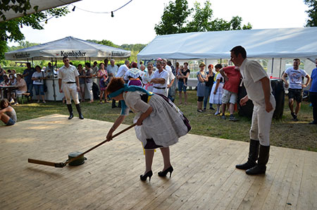 Hahnrupfen Byhleguhre an diesem Sonnabend, 6.8.2016