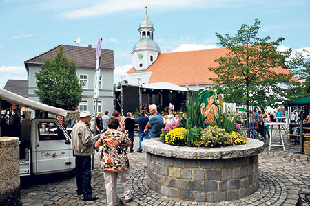 Drebkau feiert an diesem Wochenende (3.9 und 4.9.2016) das 11. Brunnenfest