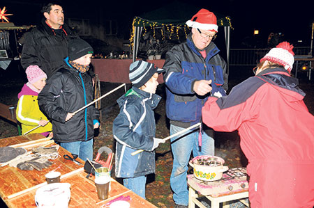 Vor-Advent auf dem Nevoigtplatz am 26. November