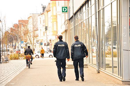 Kriminalität an der Grenze ist leicht rückläufig