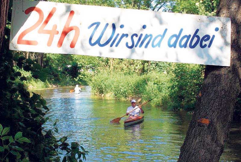 Paddler sind am 17. Juni wieder um Forst unterwegs