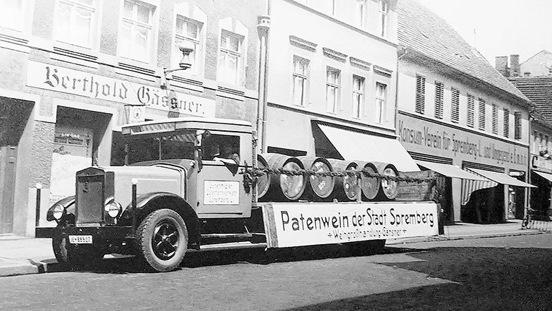 Die Lange Straße in Spremberg