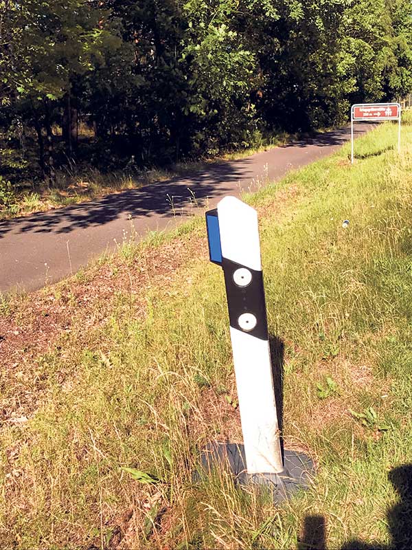 Blaues Licht gegen Wild