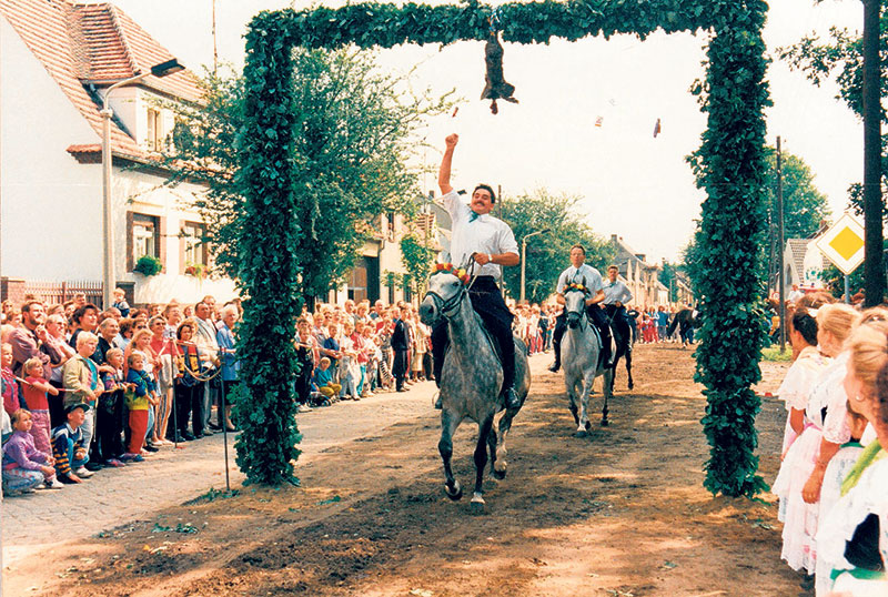 Feierstimmung in Ströbitz