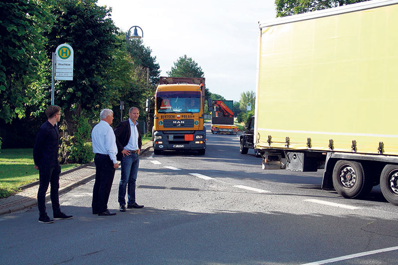 Allmosen: Schwerverkehr bedroht Dorfidylle