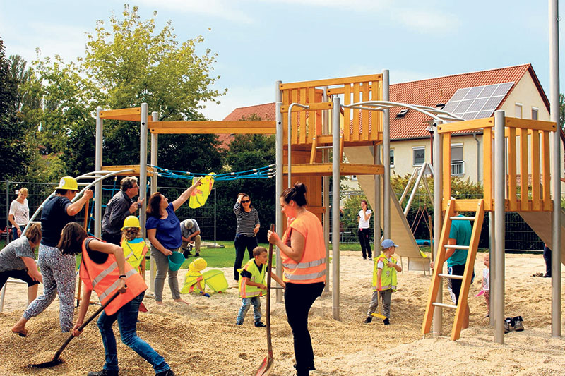 Senftenberg: Spielplatz wird Montag eröffnet