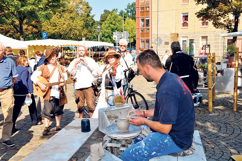 Töpferfest jubiliert in Cottbus
