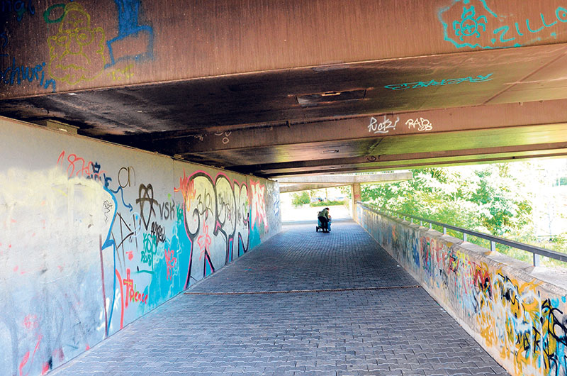 Cottbuser Bahnhofsumbau erreicht die Brücke