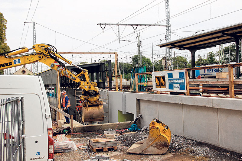 Ruhlander Bahnhof wird total gesperrt