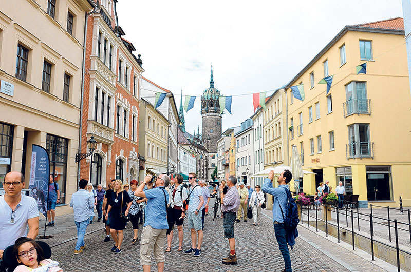 Wittenberg empfiehlt sich als Ausflugsziel ganz besonders im Reformationsjahr