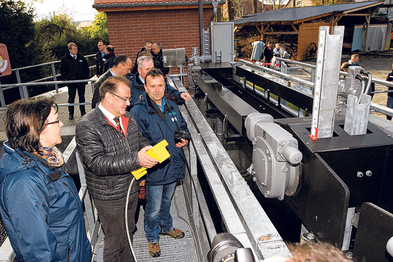 Pulsnitzwehr wieder in Betrieb