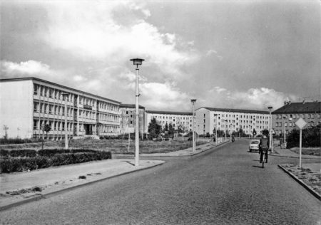 Senftenberg Straße des Bergmanns und Otto Grotewohl Schule Polytechnische Oberschule