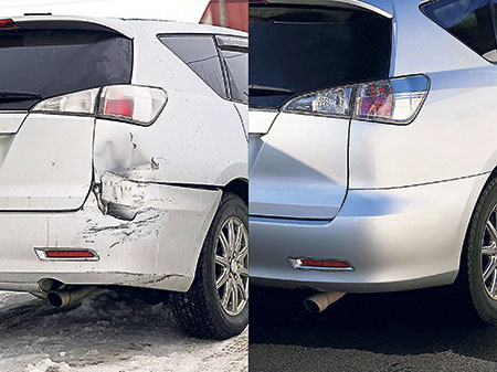 Lackschäden können von Profis schnell behoben werden