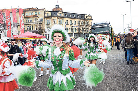 Lausitz freut sich auf Kamelle-Regen