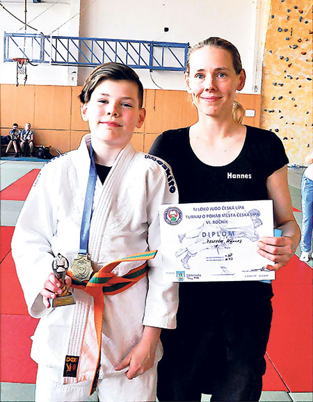 Erfolg beim Internationalen Judoturnier