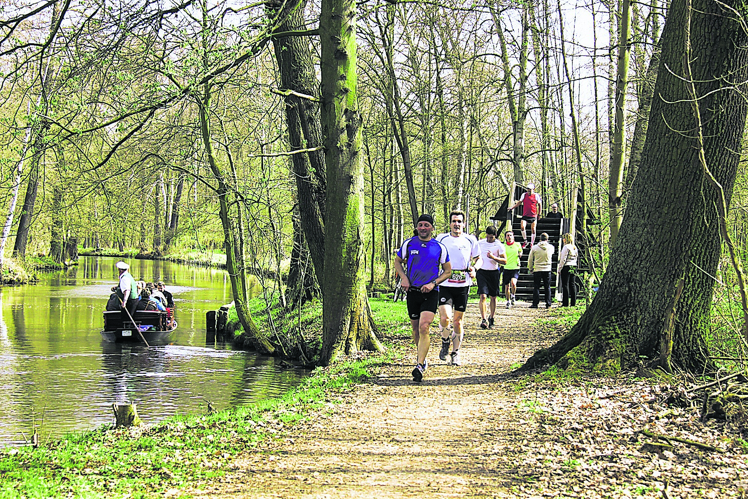 Der Spreewald drei Tage fest in Sportlerhand