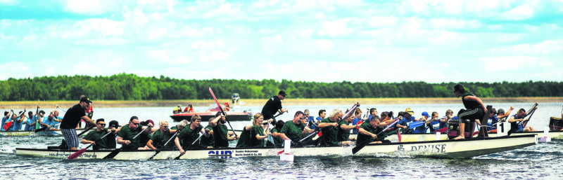 Wasserfestspiele Neuhausen in Sicht