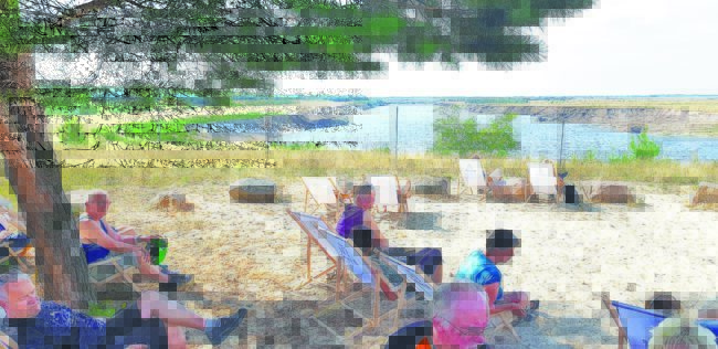 Südstrand-Feeling am sonnigen Ostsee