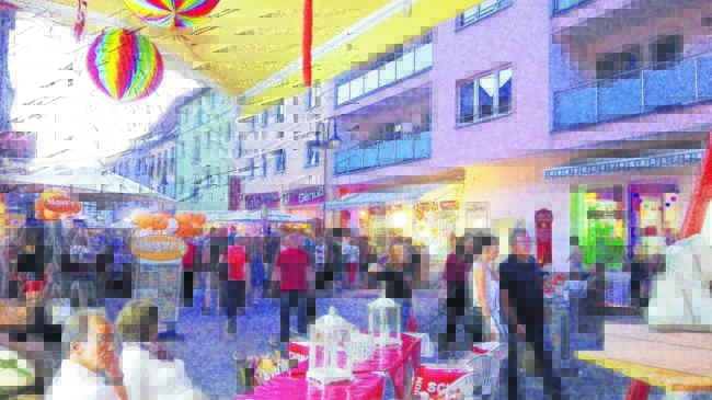 Rathausgeburtstag zur langen Einkaufsnacht