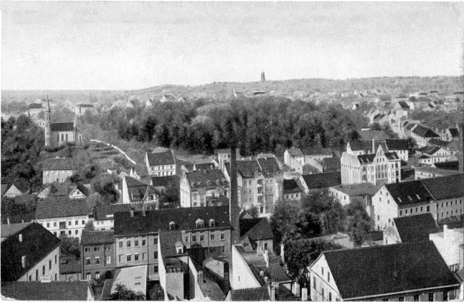 Damals wars Niederlausitz: Wundervolles Panorama von Alt-Guben