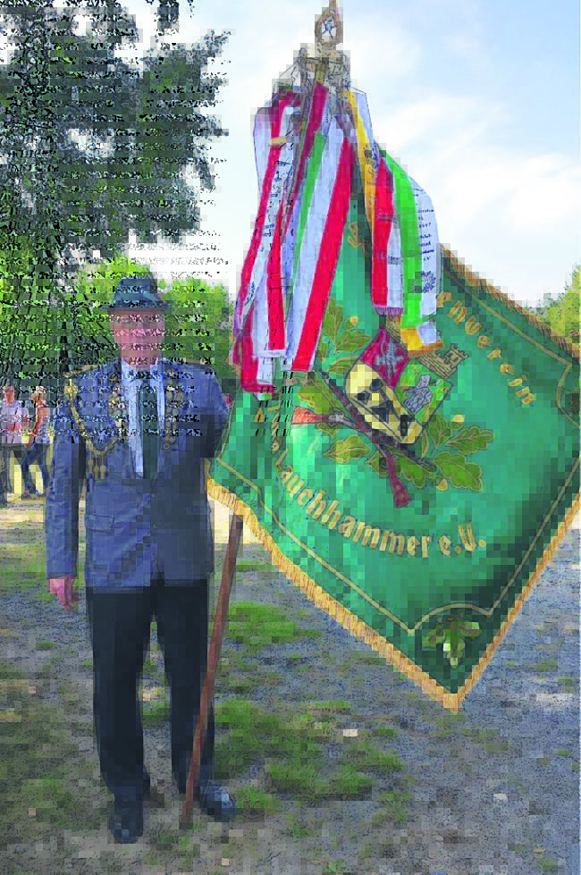 Ein Salut zum Jubiläum der Schützen des SV Fortuna Lauchhammer