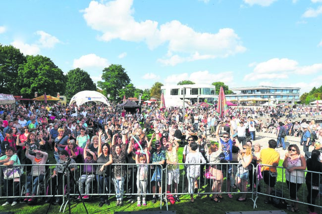 Gute Laune zum Hafenfest in Senftenberg am 11. & 12. August 2018