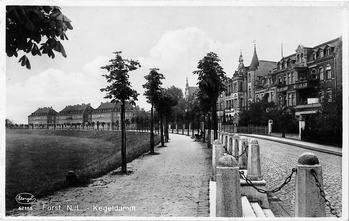 Altes Forst: Der schmucke Kegeldamm von Forst