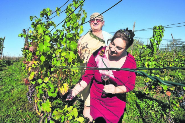 „Sehr zum Wohl!“ hieß es auf dem Weinfest in Senftenberg