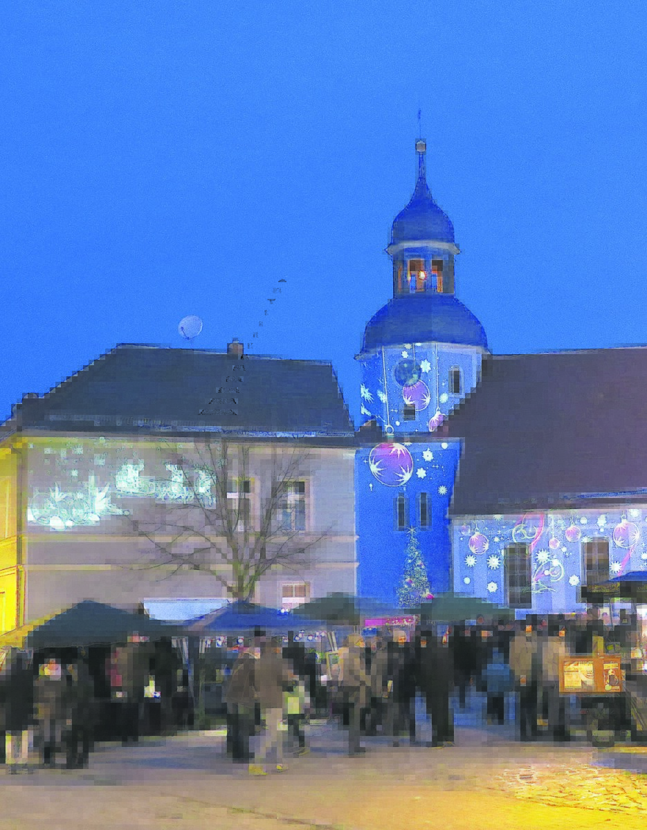 Drebkau: Nikolaus und Brunnenfee in unterwegs 8. Dezember 2018