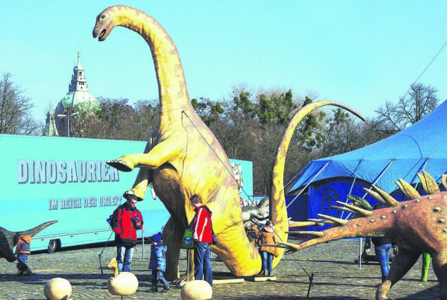 Dinosaurier in Cottbus vom 26.12. bis 30.12.2018