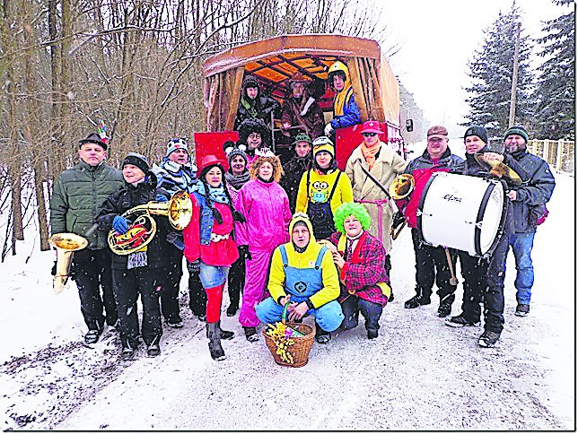 Zampern in Schorbus am 5. Januar 2019