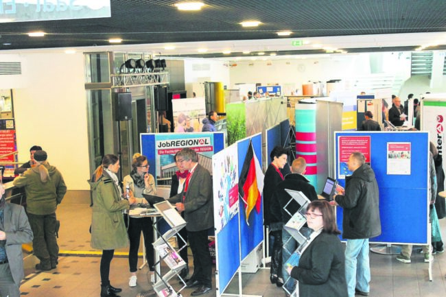 JobREGIONAL in der Stadthalle Cottbus am 23. März 2019