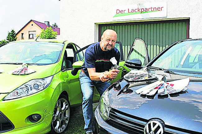 Smart-Repair bei Dellen und Kratzern