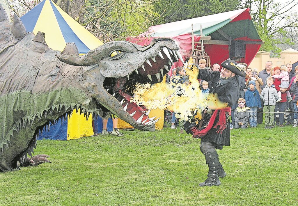 Zeitreise im Lauchhammer Schlosspark