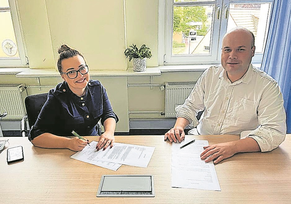 Grenzüberschreitende Zusammenarbeit mit Gubener Naemi-Wilke-Stift