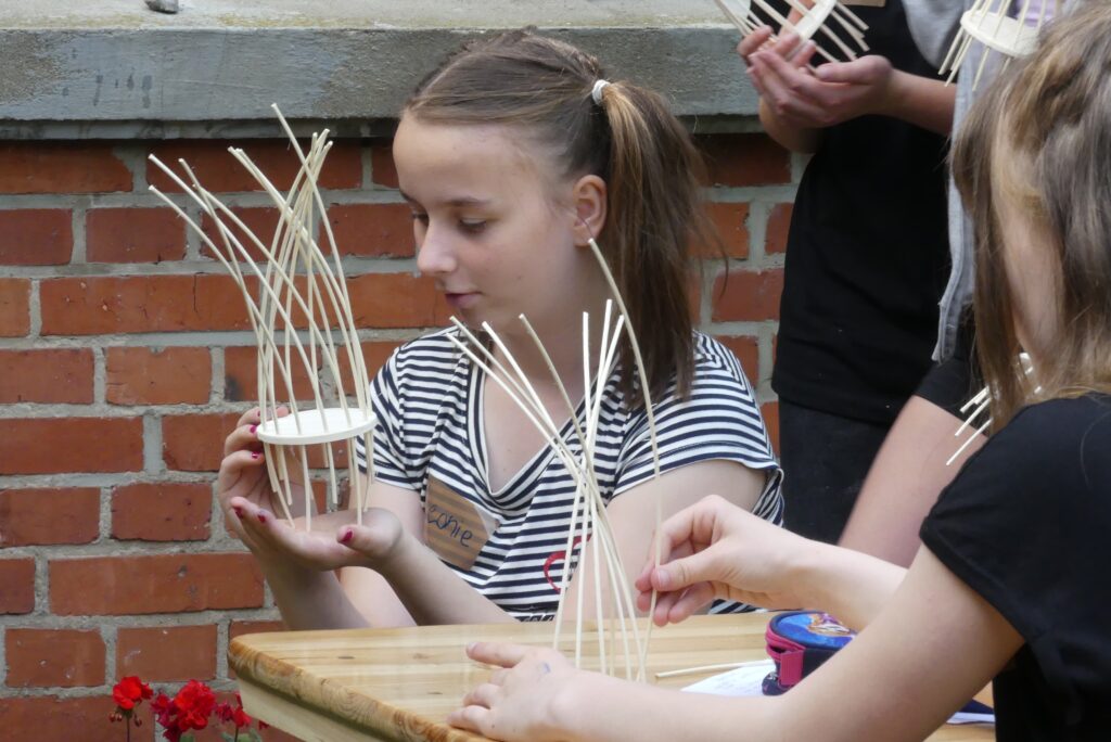 Schülerprojekt beim Archäotechnischen Zentrum Welzow