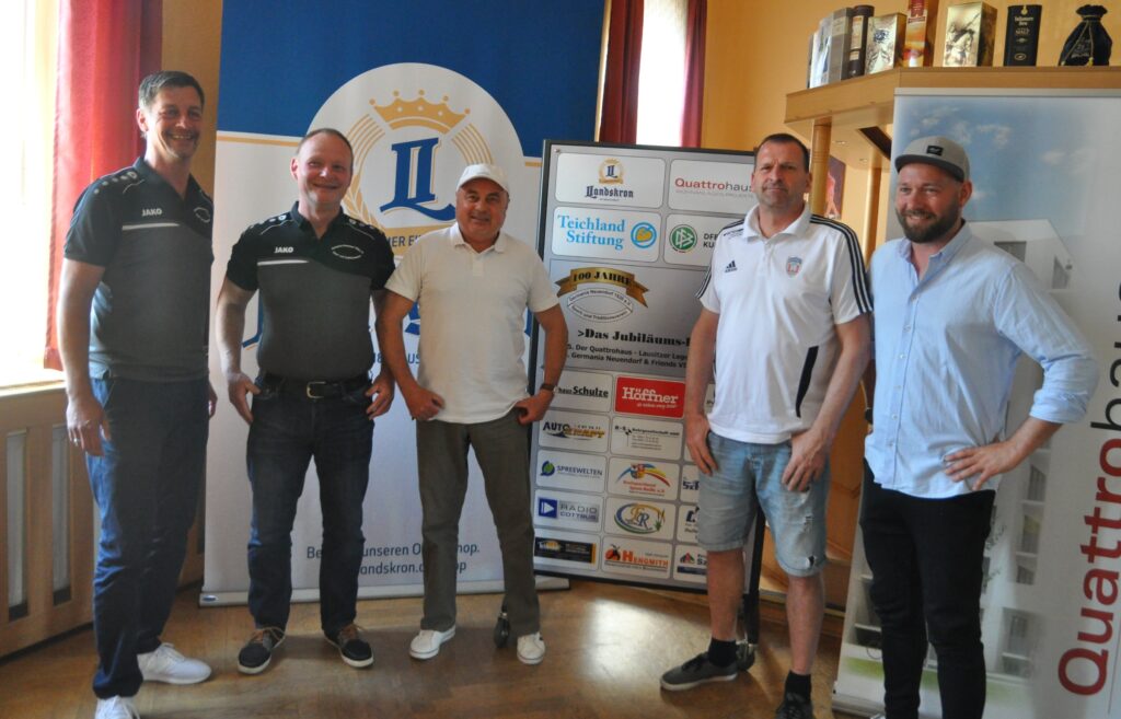 Jubiläumsspiel im Sportpark Neuendorf