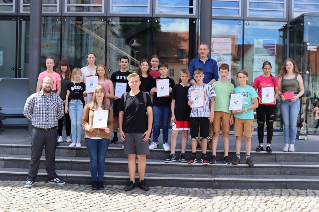 Aktion für rauchfreie Schulklassen in Senftenberg